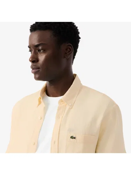 Рубашка Lacoste бежевая