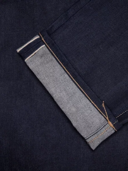 Blugi cu picior larg Nudie Jeans albastru
