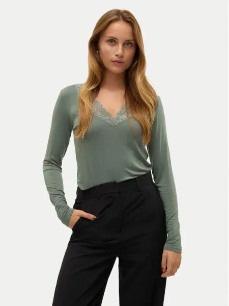 Vero Moda Блузка Rosa зелений