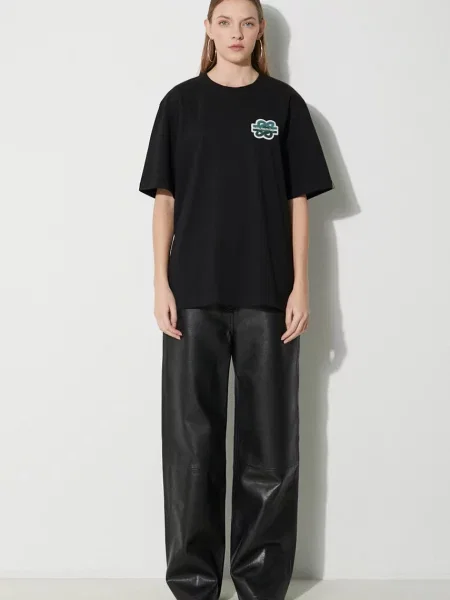 Filling Pieces kratka majica T-shirt Gowtu črna