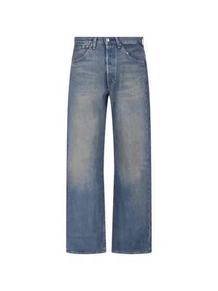 Blugi cu picior larg Levi's® evazate albastru