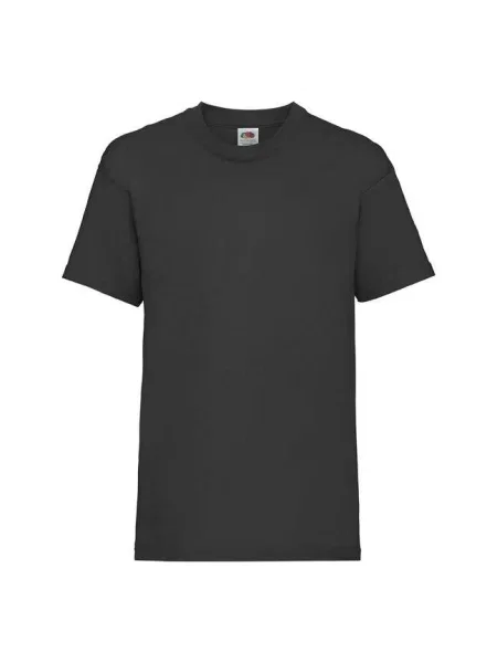 Tricou copii Fruit Of The Loom negru
