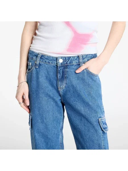 Дънки Calvin Klein Jeans Extreme Low Rise Baggy Jeans Denim Medium