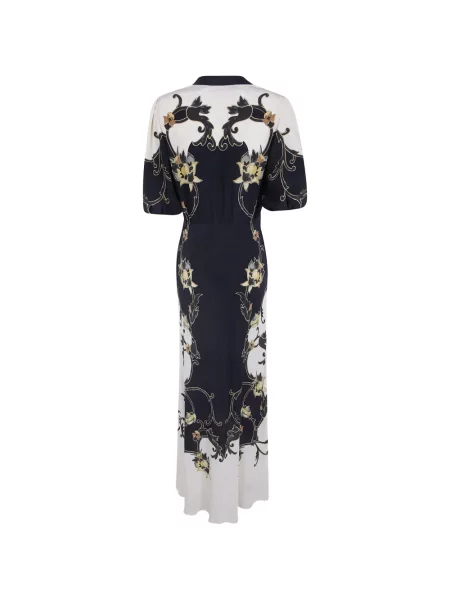 Rochie La Doublej din crep negru