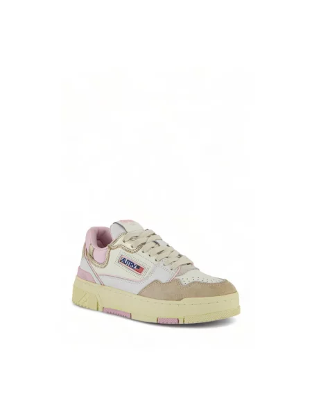 Sneakersy Autry zamszowe białe