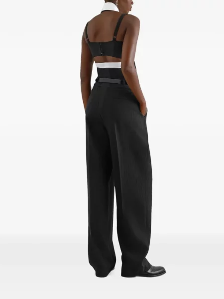 Top Dolce & Gabbana din poplin alb
