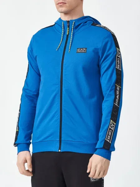 Спортивна кофта Ea7 Emporio Armani синя