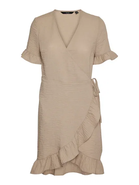 VERO MODA Rochie CHRIS închis bej