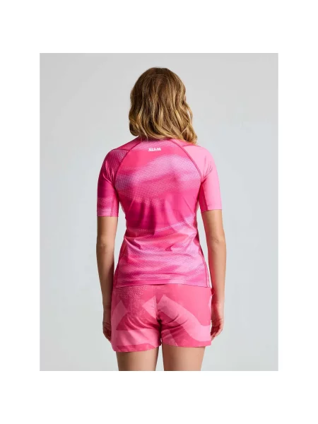 Koszulka Slam Foil Ws Rashguard Ss różowa