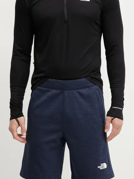 Kraťasy The North Face Reaxion tmavomodrá melanžové