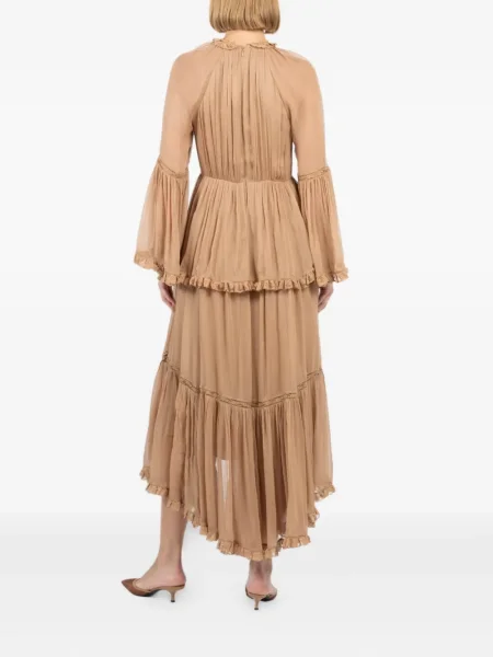 Rochie midi Zimmermann până la genunchi de costum