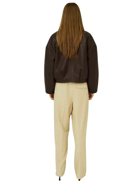 NORR Pantaloni Kamin galben