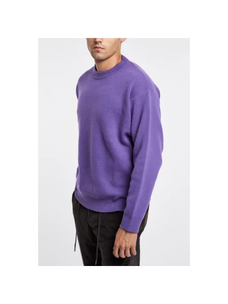 Sweter Daniele Fiesoli fioletowy