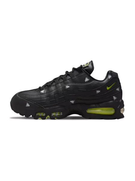 Sneakers Nike Air Max 95 Premium Black/ Neon Yellow-Black-Mtlc Dark Grey EUR 42 czarne