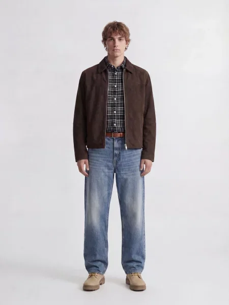Сорочка в клітинку JACK & JONES FREDERIKSBERG FLANNEL SHIRT L чорний