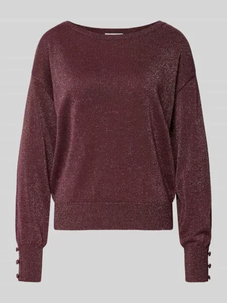 Sweter z dzianiny z ozdobnymi model ‘MOBBE’ B.young