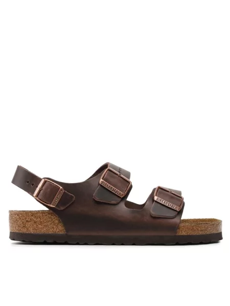 Sandały Birkenstock brązowe