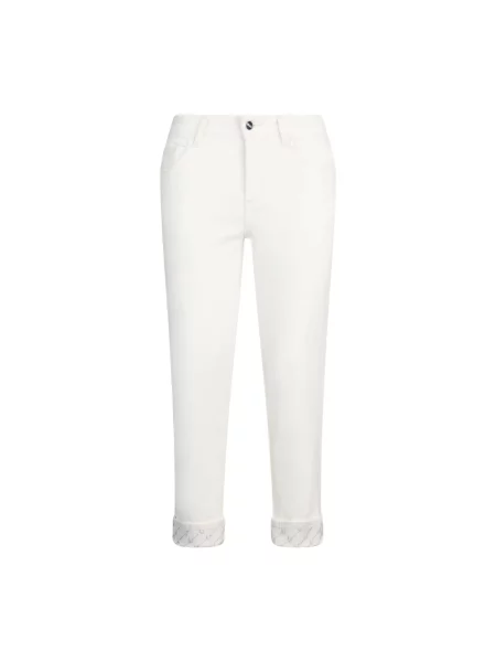 Skinny jeansy skinny Liu Jo casual białe