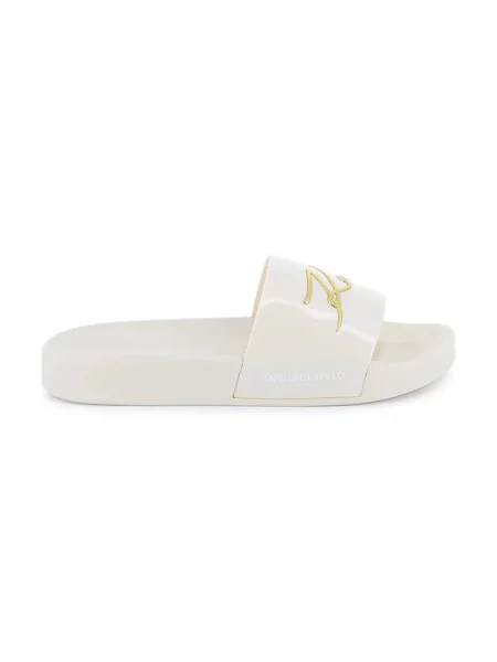 Karl Lagerfeld pantofle béžové