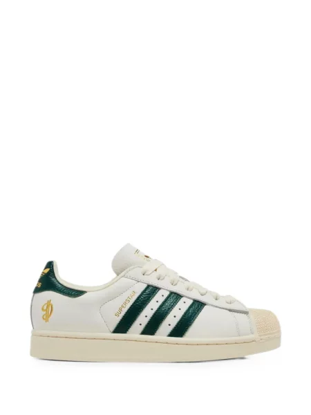 Sneakerși Adidas Predator din satin cu buline alb