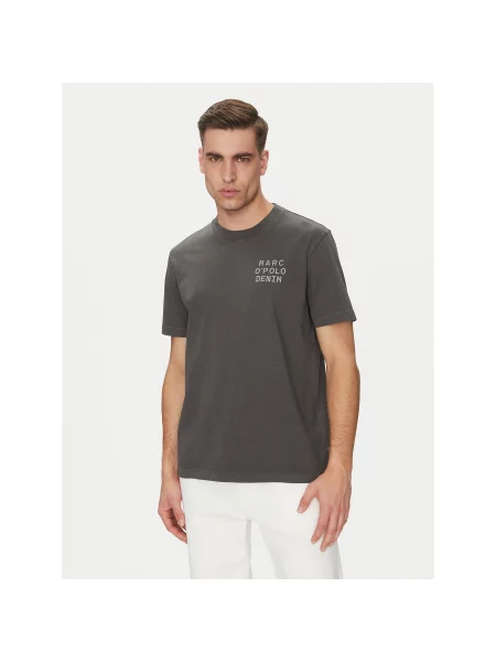Marc O'Polo Denim Majica Relaxed Fit siva
