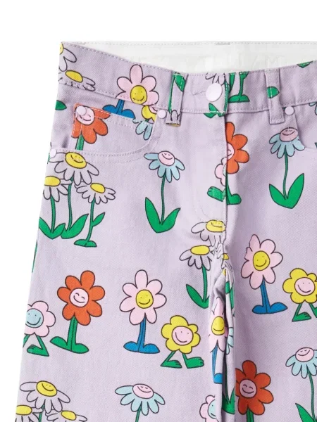 Jeansy dziecięce Stella Mccartney fioletowe