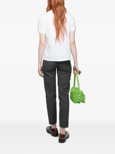 Tricou Acne Studios din jerseu alb