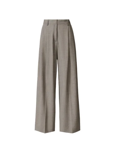 Pantaloni Fabiana Filippi plisate gri