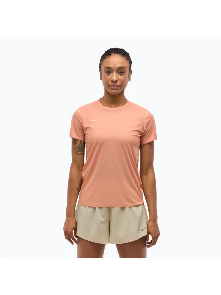 Tricou de alergare pentru femei HOKA Airolite Run dry clay