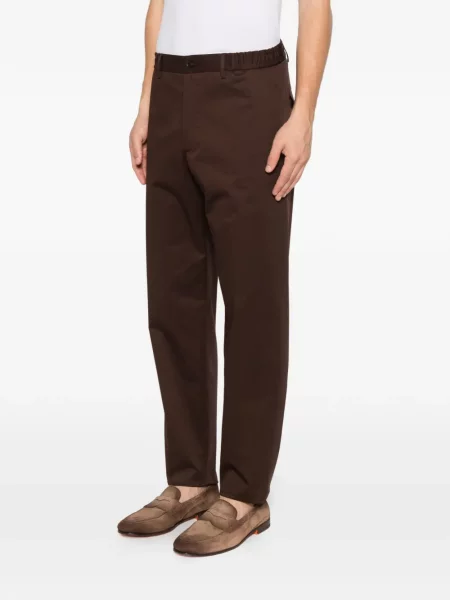 Cu centură pantaloni Tagliatore maro