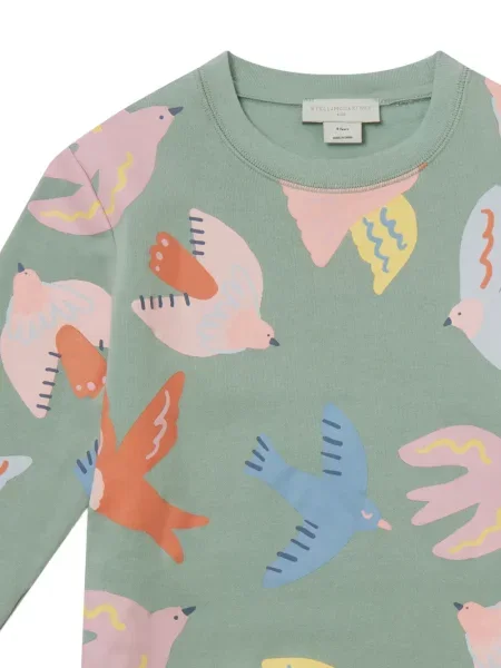Dětska mikina Stella Mccartney zelená