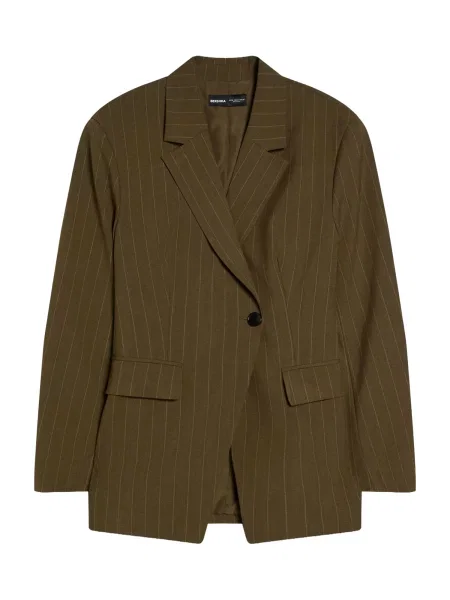 Bershka Blejzr / khaki béžová