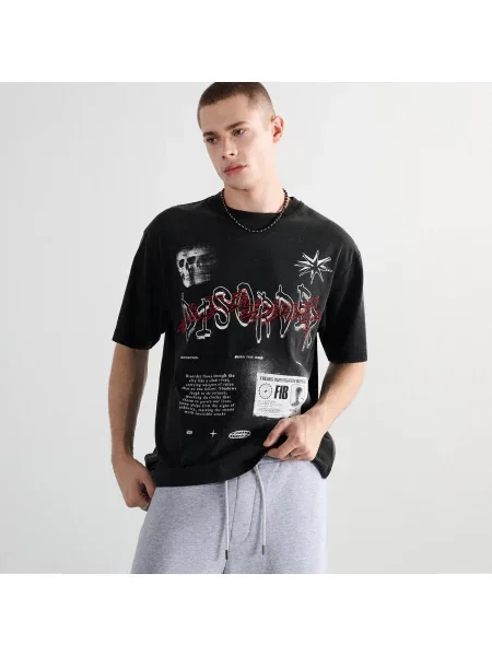 Футболка Cropp черная