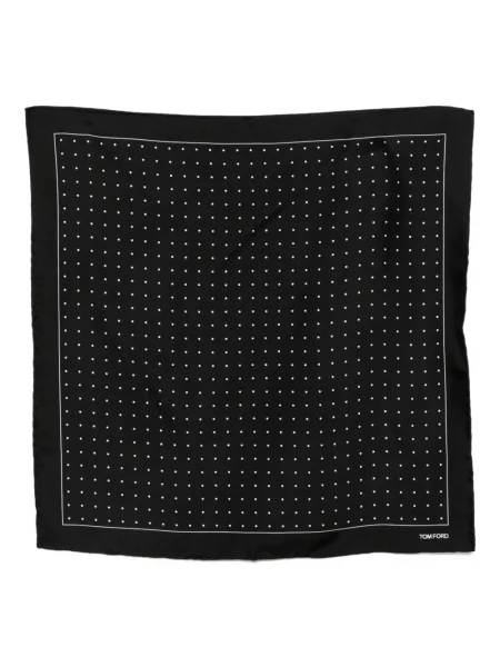 Шал Tom Ford на точки черно