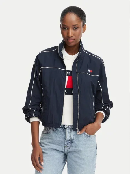 Tommy Jeans Μπουφάν μεταβατικό Σκούρο μπλε