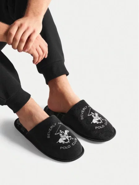 Beverly Hills Polo Club Пантофи черен