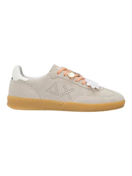 Sneakersy Sun68 zamszowe szare