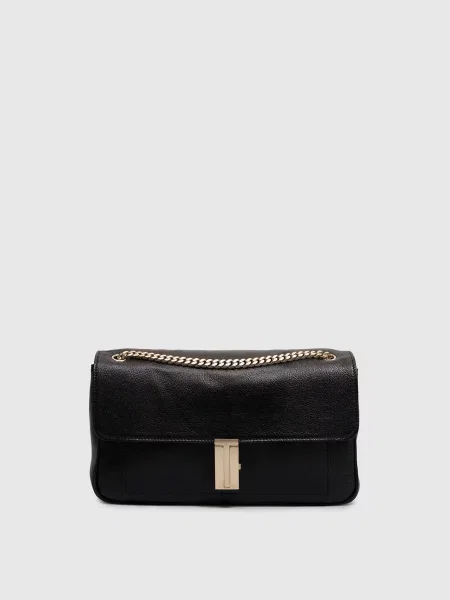 Шкіряна сумка Tom Ford чорна