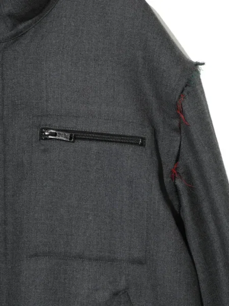 Geacă bomber Undercover de lână gri