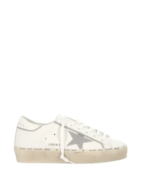 Sneakerși Golden Goose din piele alb
