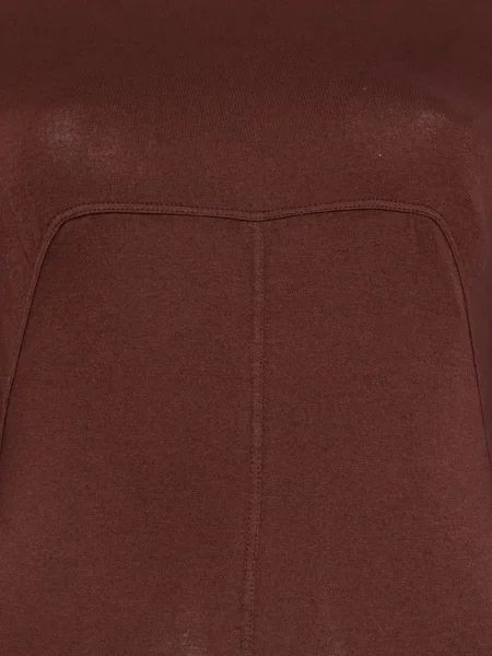 Rochie maxi Rick Owens Drkshdw lungă de costum maro