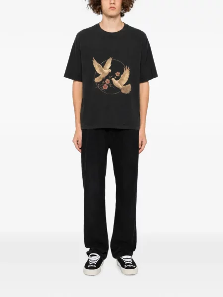 Tricou Melt cu imagine negru