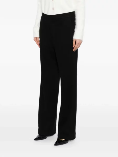 Pantaloni James Perse tricotate negru