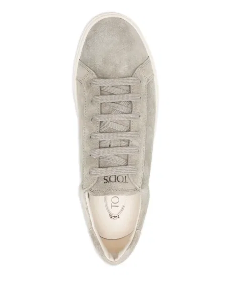 Велурени маратонки Tod's сиво