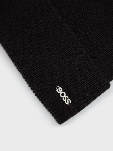 Шапка Boss чорна