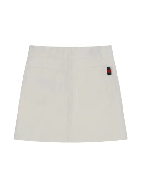Dětska mini sukně Gucci bílá