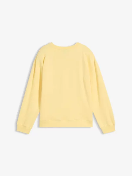 Bluza z czystej bawełny organicznej żółta
