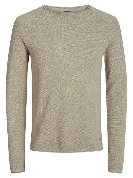 JACK & JONES Pulover JJEHill' bej