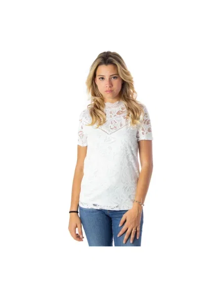 Bluzka Vila koronkowa biała