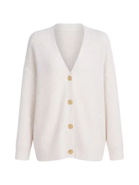 Cardigan Jenni Kayne din cașmir alb